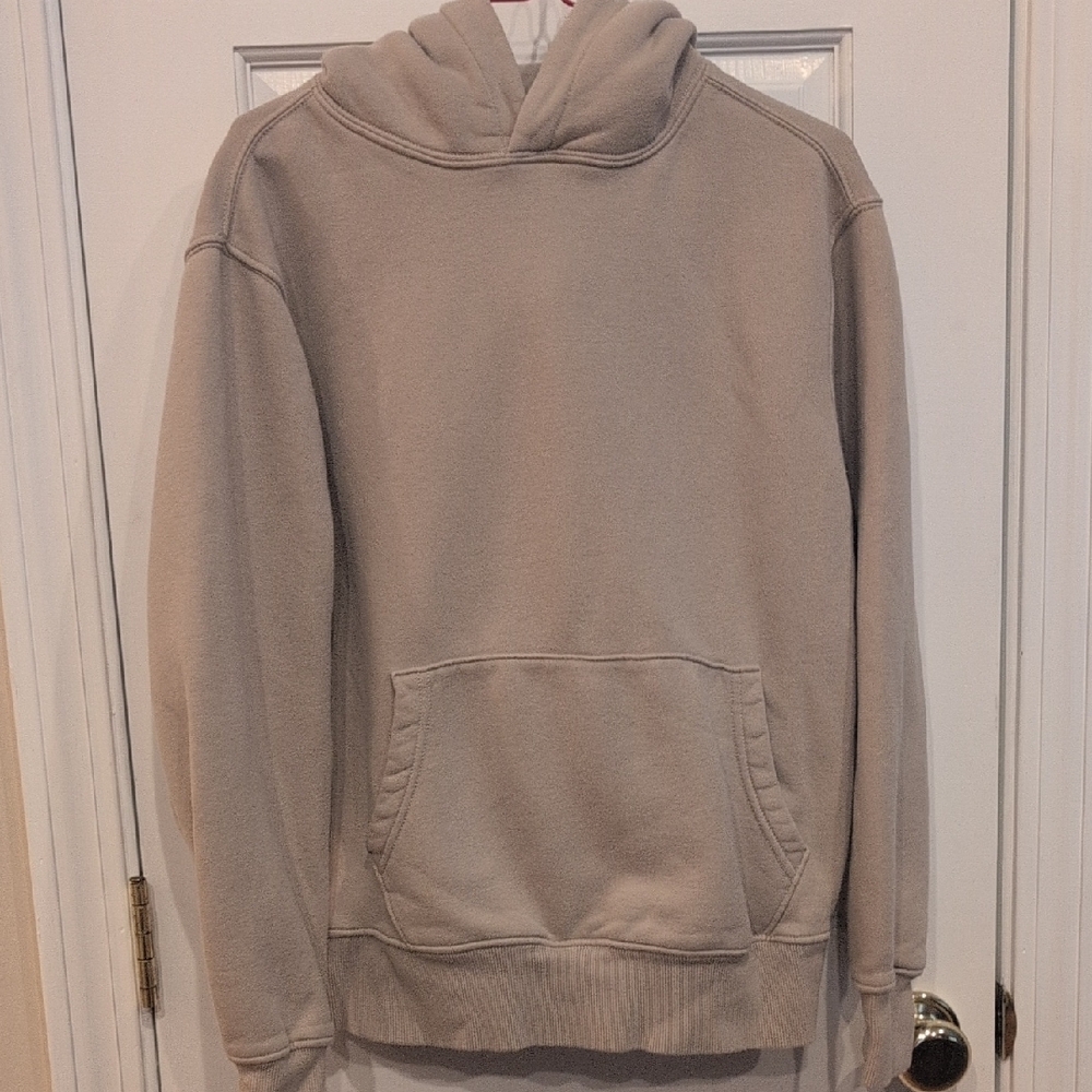 Old Navy Neutral Beige Pullover Hoodie